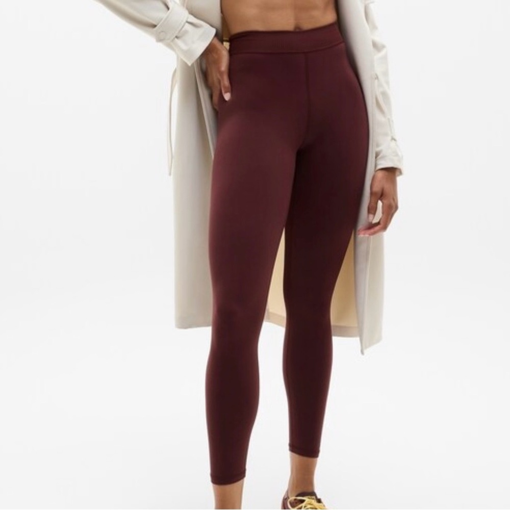 NWT Athleta Transcend Micro Waist Leggings